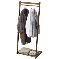 Xinxin Xin Coat Racks Clothes Stand Multifunction Floor-Standing Bamboo Arts Hangers Storage Racks Bedroom Clothes Rack Clothes Hanger Stable and Durable,Clothes Tree