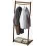 Xinxin Xin Coat Racks Clothes Stand Multifunction Floor-Standing Bamboo Arts Hangers Storage Racks Bedroom Clothes Rack Clothes Hanger Stable and Durable,Clothes Tree