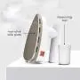 Sharper Image SI-755 Mini Steam Iron with Dual Voltage for Travel, White