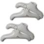 Coralpearl Inflatable Hanger Travel X 4, White Round Shoulder, Portable Folding Clothes Drying Rack in Metal Hook,Space Saving Coat Storage Set Non Slip Foldable for Home Car Camping Indoor Outdoor Coralpearl Inflatable Hanger Travel X 4, White Round Shoulder, Portable Folding Clothes Drying Rack in Metal Hook,Space Saving Coat Storage Set Non Slip Foldable for Home Car Camping Indoor Outdoor