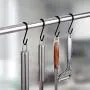 Demaxiya S Hooks, 20 Pack Black Carbon Steel S Shaped Hooks for Kitchen, Bathroom, Heavy Duty Hanging Hangers Hooks for Hanging Pots, Pans, Plants, Towels and More Demaxiya S Hooks, 20 Pack Black Carbon Steel S Shaped Hooks for Kitchen, Bathroom, Heavy Duty Hanging Hangers Hooks for Hanging Pots, Pans, Plants, Towels and More