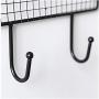 HANXIAODONG Wall Mounted Coat Hook for Bathroom Kitchen Office Wall Mount Coat Hook, Hook Wall Mounted Clothes Hanger for Coat Hat Towel Bag Keys,for Office/Kitchen/Bedroom/Bathroom