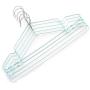 10pcs Random Color Non-Slip Hanger Clothes Drying Rack Holder Durable for Home Wardrobe Decoration