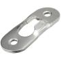 Susuntas 20 Pieces 44mm x 16mm Picture Hanger Metal Keyhole Hanger Fasteners with 40pcs Screws for Picture Photo Frame Furnniture Cabinet Mirrors