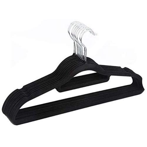 XiangHeJuMao Adult Clothes Hangers with Tie Bar Pck of 10