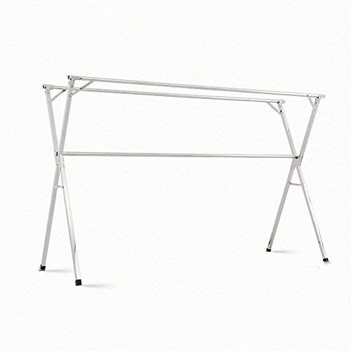 LiuJianQin Drying rack? ZXQZ Clothes Rack/Folding / Telescopic Double Pole/Stainless Steel Clothes Hanger/Outdoor Balcony X-type Clothes Hanger Clothes hanger? (Size : 2.4m) LiuJianQin Drying rack? ZXQZ Clothes Rack/Folding / Telescopic Double Pole/Stainless Steel Clothes Hanger/Outdoor Balcony X-type Clothes Hanger Clothes hanger? (Size : 2.4m)