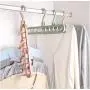 10pcs Random Color Multi-Port Support Circle Clothes Hanger Clothes Drying Rack Multifunction Plastic Scarf Clothes Hangers Hangers Storage Racks 10pcs Random Color Multi-Port Support Circle Clothes Hanger Clothes Drying Rack Multifunction Plastic Scarf Clothes Hangers Hangers Storage Racks
