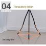 GONGMICF Coat Rack Hat Stand Free Standing Display Hall Tree Metal Hat Hanger Garment Storage Holder with 11 Hooks for Clothes Hats and Scarves in Grey,18.18 Dx70.5 H