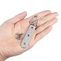 Heavy Duty D Ring Picture Hangers kit Frame Hanging Hardware Three Holes with Screw Pack of 120 Pcs