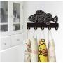 1Piece Rock Fish Shape Design Coat Wall Hooks Coat Hanger Clothes Hats Robe Hook Towel Hooks Keys Holder Kitchen Decor Hook