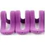 20Pcs Color Random Mini Flocking Clothes Hanger Hook Accessories Save Space Wardrobe Clothes Hanging Organizer Coat Hooks