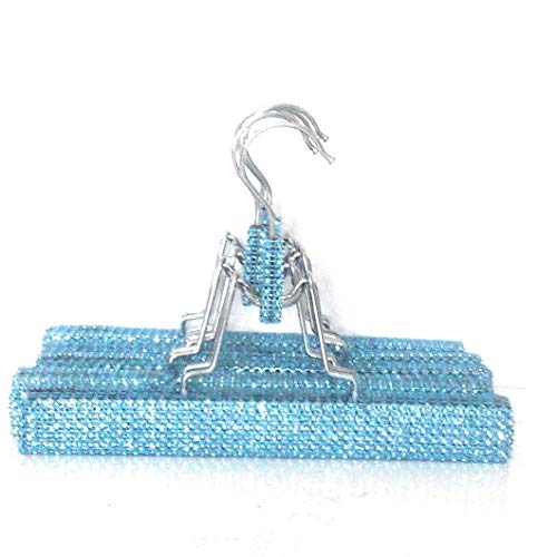 Blue Teal Skirt Hangers (set of 10)