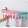 Portable Bathrooms Cloth Hanger Rack Clothespin Clothes Drying Rack 10pcs Random Colo Portable Bathrooms Cloth Hanger Rack Clothespin Clothes Drying Rack 10pcs Random Colo