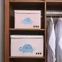 Toy Chest Kids Toy Cube Storage Boxes Large Decorative Storage Bin with Lid for Boys Girls Room