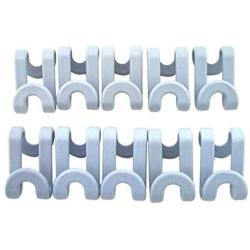 20Piece Creative Mini Clothes Hanger Easy Hook Closet Organizer Storage Rack Holder Hook Antislip Clothes Hanger Decoration