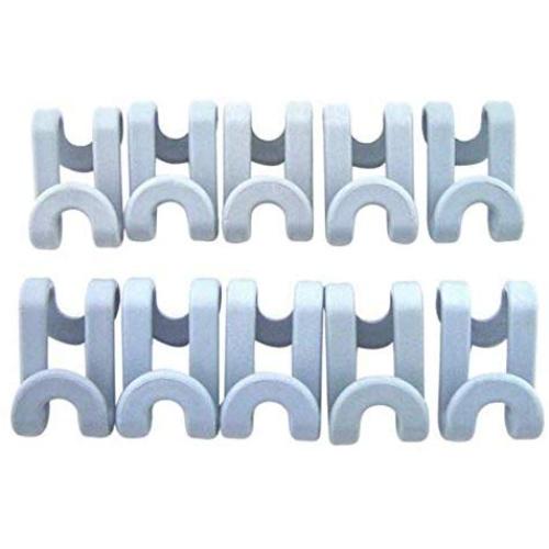 20Piece Creative Mini Clothes Hanger Easy Hook Closet Organizer Storage Rack Holder Hook Antislip Clothes Hanger Decoration