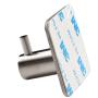 Wall Hooks 4 packs,SAGEME Adhesive Hook Heavy Duty Sticky Wall Hooks Wall Hangers Stick on Hooks 304 Stainless Steel Closets, Coat, Hat,Towel Robe Hook Rack Wall Mount for Bathroom and Bedroom