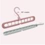 10PC Random Color Creative 3D Space Saving Hanger Magic Clothes Hanger 9Hole Towel Hook Closet Organizer Rack Decoration 10PC Random Color Creative 3D Space Saving Hanger Magic Clothes Hanger 9Hole Towel Hook Closet Organizer Rack Decoration