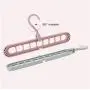 10PC Random Color Creative 3D Space Saving Hanger Magic Clothes Hanger 9Hole Towel Hook Closet Organizer Rack Decoration