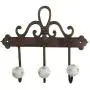 Indianshelf Handmade 1 Artistic Vintage Green Ceramic Star Key Hooks Hangers/Hooks for Hanging Coats Indianshelf Handmade 1 Artistic Vintage Green Ceramic Star Key Hooks Hangers/Hooks for Hanging Coats