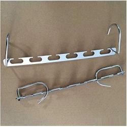 6Pcs Clothes Hanger Holders Save Space Wardrobe Clothing Organizer Racks Hangers for Clothes