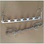6Pcs Clothes Hanger Holders Save Space Wardrobe Clothing Organizer Racks Hangers for Clothes