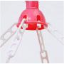 5pcs Random Color Multifunctional Drying Rack Sock Holder 32 Clips Portable Socks Cloth Hanger Rack Clothespin Wardrobe Storage Cloth Hangers