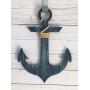 Anchor Door Hanger, Nautical Home Decor, Lake Wall Decoration, Coastal Home Decor - Beach Decor