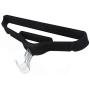 KYCPTNFJ Pack of 10 Non-Slip Thin 360 Degree Swivel Flocked Adult Clothes Hangers with Tie Bar