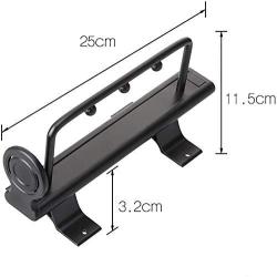Hanger Extendable Wardrobe Rail Organizer Rack Clothes Hanger Load Capacity Abs Plastic Steel abs Plastic (Color : Black Size : 25cm)