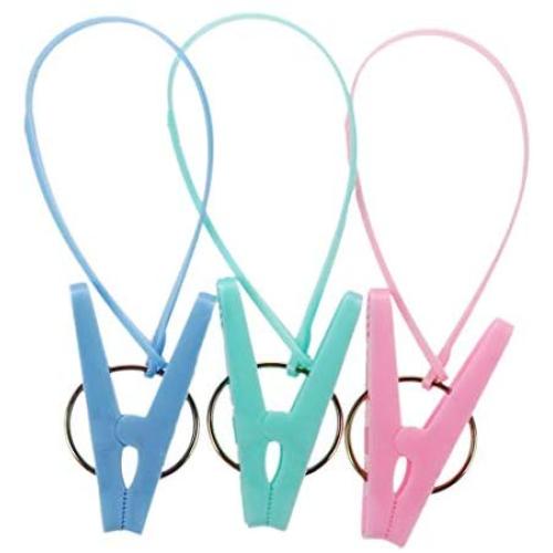 Tzichi - Clothes Pegs - Household Clothespins Clothespin Plastic Random Color 10 Pcs - Clothespins Plastic Wood Bamboo Clips Pins Stainless Pegs Hanger Clothes Clothespin Color Hanging Wooden Househo