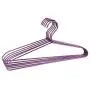 10pcs Random Color Fancy Golden Blue Aluminum Alloy Hanger for Clothes,Strong Metal Shirts Dress Hanger