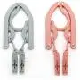 10pcs Random Color Save Space Drying Rack Plastic Portable Foldable Clothing Coat Socks Hanger Clothes Pegs Travel Accessories 10pcs Random Color Save Space Drying Rack Plastic Portable Foldable Clothing Coat Socks Hanger Clothes Pegs Travel Accessories
