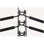 2PC Space Saving Storage Racks Coat Hanging Wardrobe Organizer Trouser Multi Layers Multifunctional Home Clothes Hangers Towel Hook