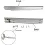 Retractable Clothes Rack - Wall Mounted Folding Clothes Hanger Drying Rack for Laundry Room Closet Storage Organization, Aluminum, Easy Installation, 1 Pack (Silver) Retractable Clothes Rack - Wall Mounted Folding Clothes Hanger Drying Rack for Laundry Room Closet Storage Organization, Aluminum, Easy Installation, 1 Pack (Silver)