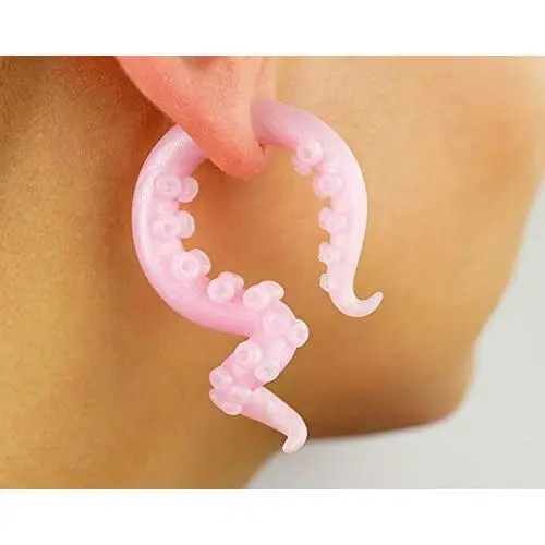 Menhera Fairy Kei Yami Kawaii Sweet Lolita Tentacle Earrings Pastel Creepy Jewelry Harajuku Disney Fake Faux Gauge Plug Goth Ear Hangers Kpop Anime Decora Octopus Tunnels Stretchers Tapers Piercings Menhera Fairy Kei Yami Kawaii Sweet Lolita Tentacle Earrings Pastel Creepy Jewelry Harajuku Disney Fake Faux Gauge Plug Goth Ear Hangers Kpop Anime Decora Octopus Tunnels Stretchers Tapers Piercings