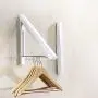 Retractable Clothes Hanging System Drying Rack Clothes Hanger Hanging Rod Wardrobe Foldable Aluminum for Space Saving Laundry Utility Room Retractable Clothes Hanging System Drying Rack Clothes Hanger Hanging Rod Wardrobe Foldable Aluminum for Space Saving Laundry Utility Room