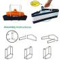 5pcs Random Color Hanger for Clothes Very Practical Home Hanger Storage Rack Plastic Clothes Dryer Rack Hanging Holder