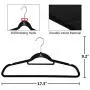 Closet Accessories, Black velvet hangers, ultra slim space saving, notches, tie bar, swivel hook, 25 pack, with bonus 10 matching velvet finger clips Closet Accessories, Black velvet hangers, ultra slim space saving, notches, tie bar, swivel hook, 25 pack, with bonus 10 matching velvet finger clips