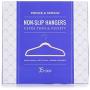 Prince & Spring - Premium Heavy Duty Non-Slip Ultra Thin 35 Pack Clothes Hanger - Ivory Velvet