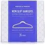 Prince & Spring - Premium Heavy Duty Non-Slip Ultra Thin 35 Pack Clothes Hanger - Ivory Velvet