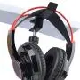 Cabilock 1 Pc Universal Headphone Hook Hold Hanger Stand Aluminum Alloy Under Desk Headset Rack Shelf Earphones Mount