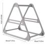 Fdit1 Detachable Holder Dryer Storage Rack Organizer for Clothes Hangers ((Gray))