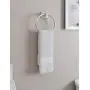 Design House 539163 Millbridge Wall-Mounted Towel Ring for Bathroom, One Size, Satin Nickel