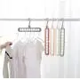 10pcs Random Color Space Saver Saving Wonder Metal Magic Hanger Clothes Closet Organize Hook 10pcs Random Color Space Saver Saving Wonder Metal Magic Hanger Clothes Closet Organize Hook