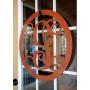 Metal Monogram Letter, Monogram Wreath, Door Hanger Monogram, Metal Monogram Letter, Oval Monogramed Wreath, Wall Art