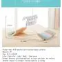 JF Hanger no Trace Wide Shoulder Plastic Hanger Clothes Trousers Rack Non-Slip Drying Rack Plastic (Color : Blue)