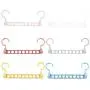 Plastic Nine-Hole Magic Clothes Hanger Drying Racks Multi-Purpose Hanger Home Storage Hangers Storage Rack 10pcs Random Color Plastic Nine-Hole Magic Clothes Hanger Drying Racks Multi-Purpose Hanger Home Storage Hangers Storage Rack 10pcs Random Color