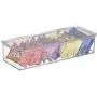 mDesign Stackable Kitchen Pantry Cabinet, Refrigerator/Freezer Food Storage Bin Boxes Container, with Lid - Holder & Organizer for Packets, Pouches, Snacks, Fruits, Produce, Pasta, Vegetables - Clear mDesign Stackable Kitchen Pantry Cabinet, Refrigerator/Freezer Food Storage Bin Boxes Container, with Lid - Holder & Organizer for Packets, Pouches, Snacks, Fruits, Produce, Pasta, Vegetables - Clear