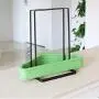 Windwinevine Iron Clothes Hanger Holder Space Saving Hanger Companion Rack Adult Children Hanger Stand Hanger Organizer for Home Laundry